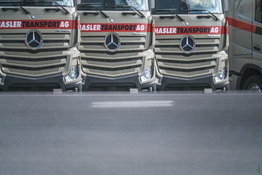 HASLER TRANSPORT AG - LKW Fuhrpark