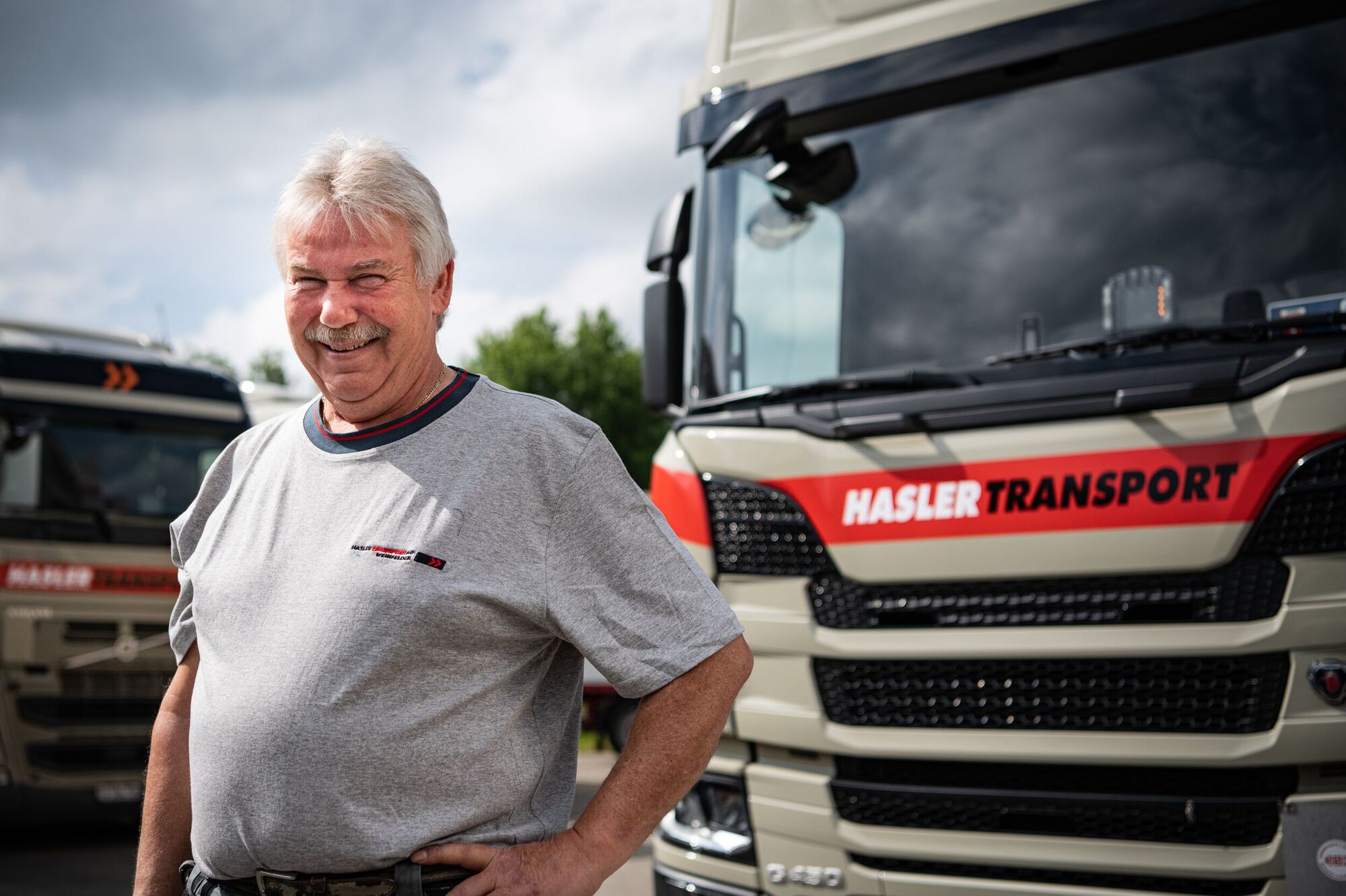 HASLER TRANSPORT AG - Otti Wechsler, Chauffeur