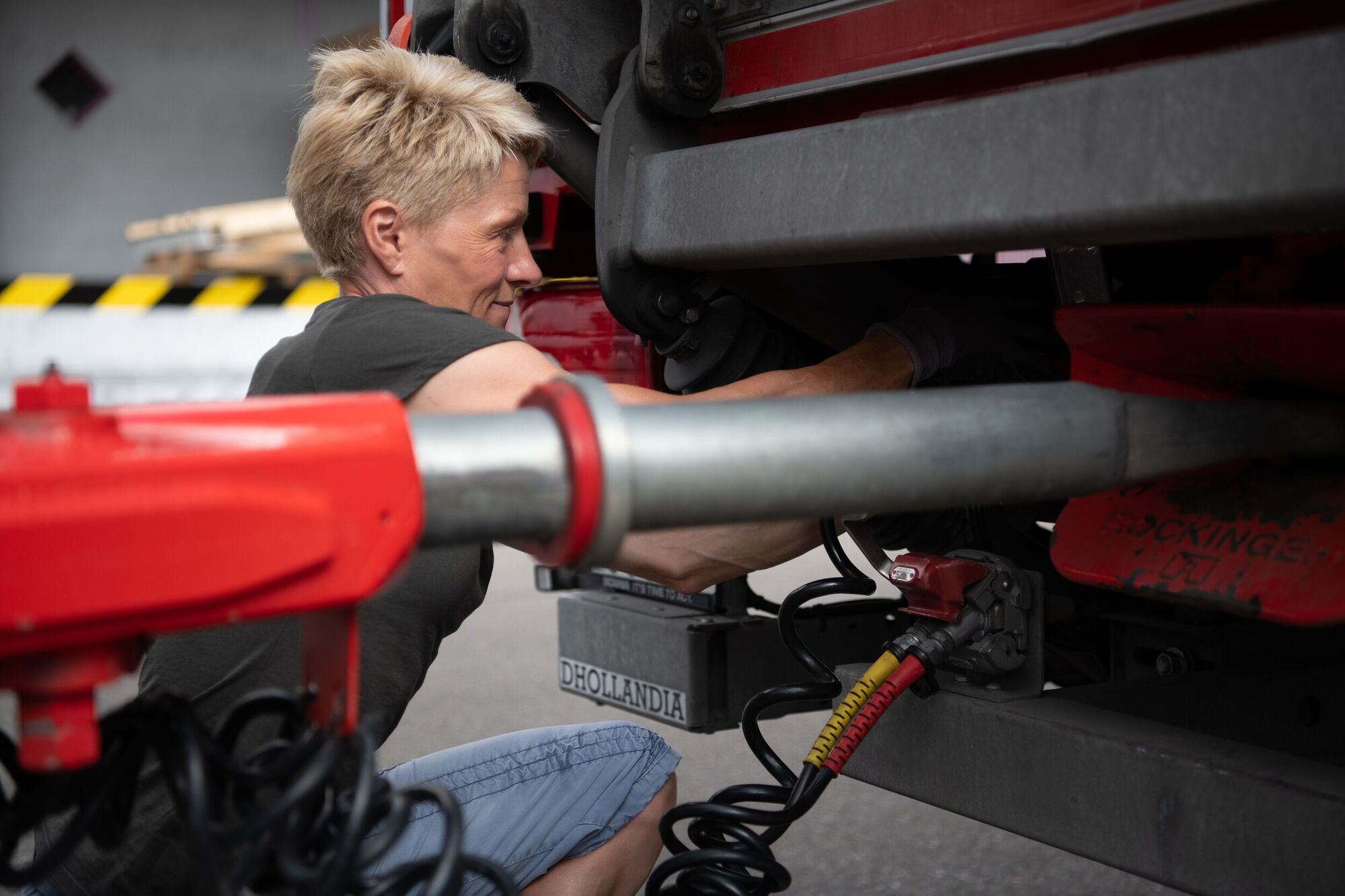 HASLER TRANSPORT AG - Luzia Schmid, Chauffeurin