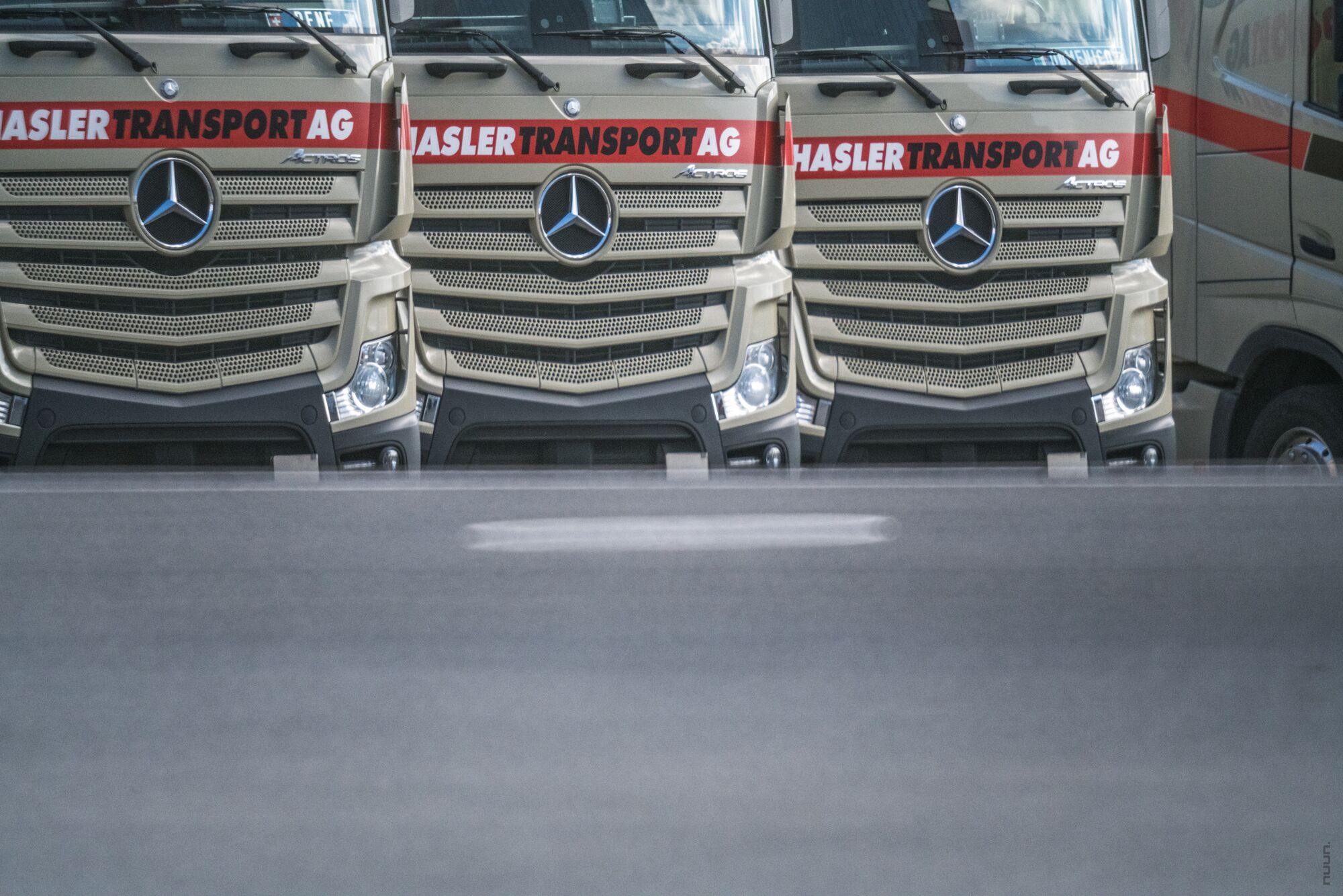 HASLER TRANSPORT AG - LKW Fuhrpark